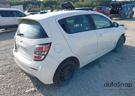 2017 Chevrolet Sonic Lt Auto from USA, damaged, VIN 1G1JG6SH9H4170957